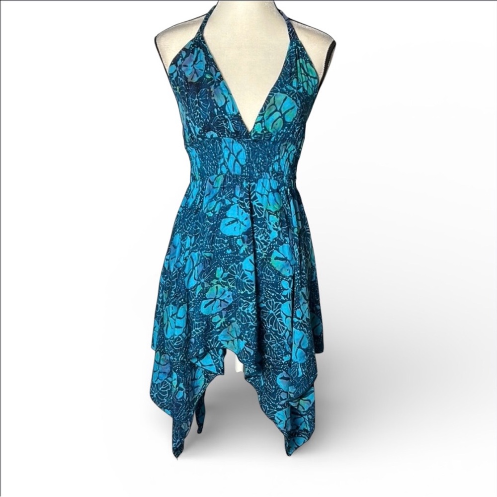 Batik Hawaiian Print Cover-up/Dress